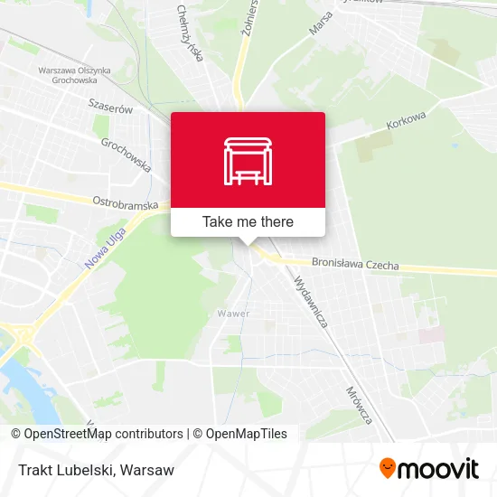 Карта Trakt Lubelski
