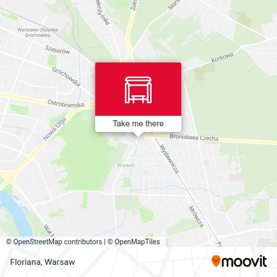 Floriana map