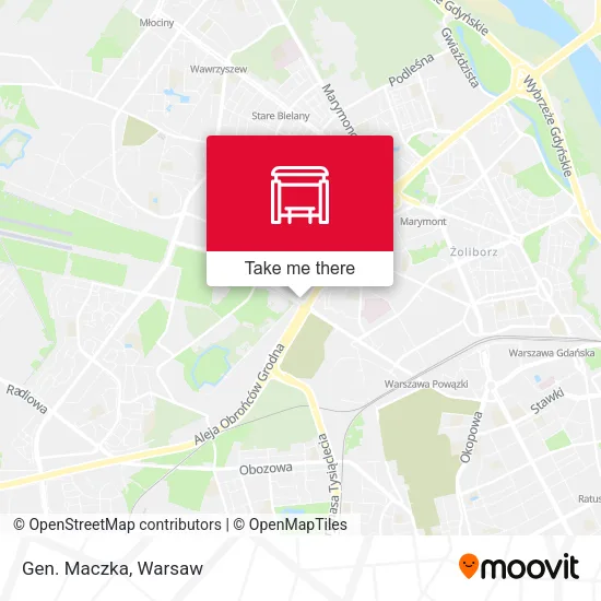 Карта Gen. Maczka