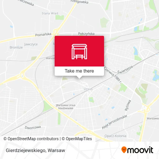 Карта Gierdziejewskiego