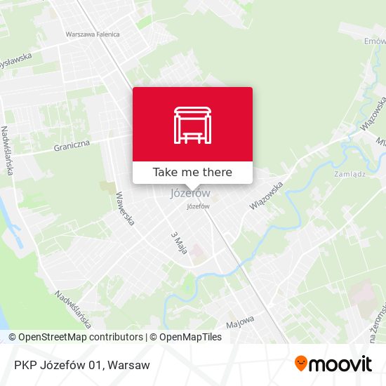 PKP Józefów 01 map