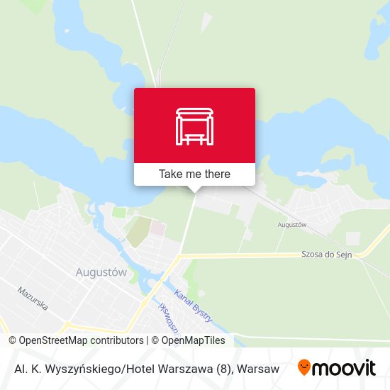 Al. K. Wyszyńskiego / Hotel Warszawa (8) map