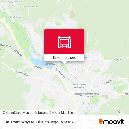 Карта 38. Polmozbyt-M.Piłsudskiego