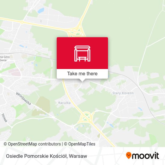 Osiedle Pomorskie Kościół map