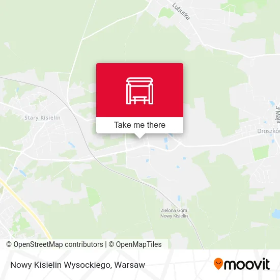 Карта Nowy Kisielin Wysockiego