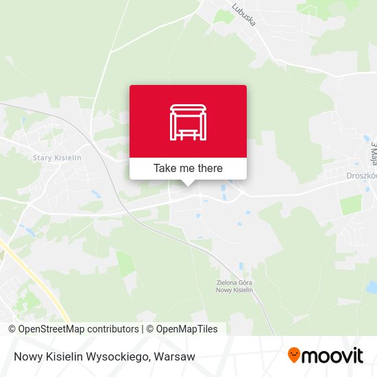 Nowy Kisielin Wysockiego map