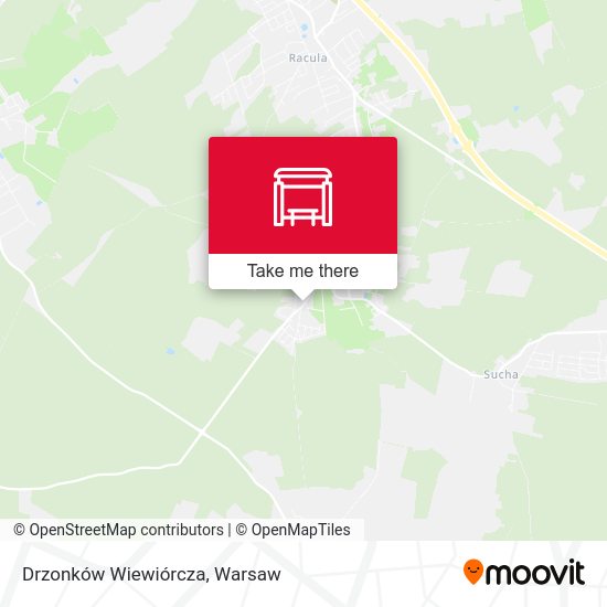 Карта Drzonków Wiewiórcza