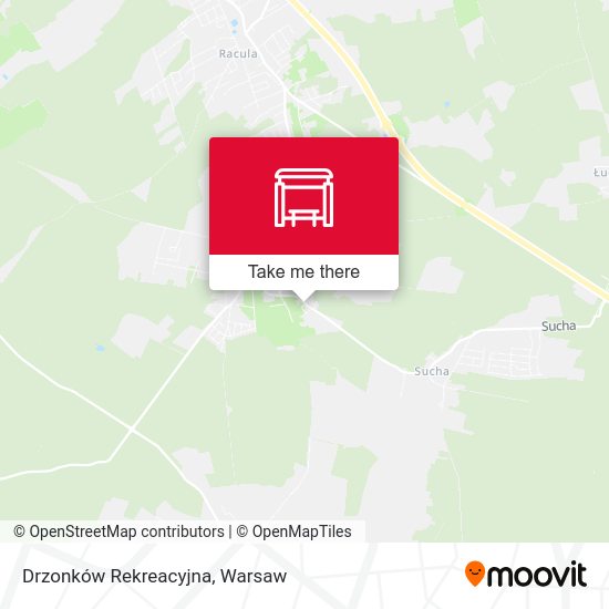 Drzonków Rekreacyjna map