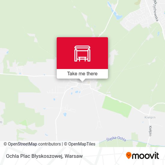 Ochla Plac Błyskoszowej map