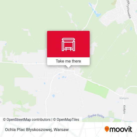 Ochla Plac Błyskoszowej map