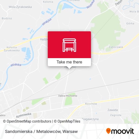 Sandomierska / Metalowców map