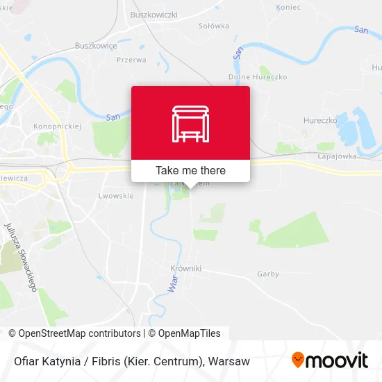 Карта Ofiar Katynia / Fibris (Kier. Centrum)