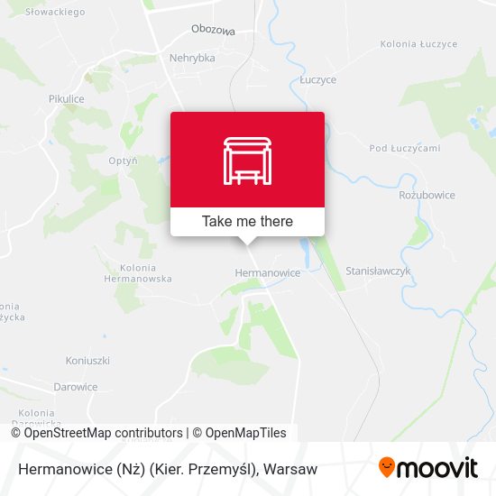 Hermanowice (Nż) (Kier. Przemyśl) map