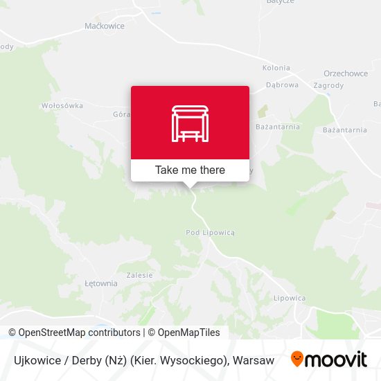 Ujkowice / Derby (Nż) (Kier. Wysockiego) map