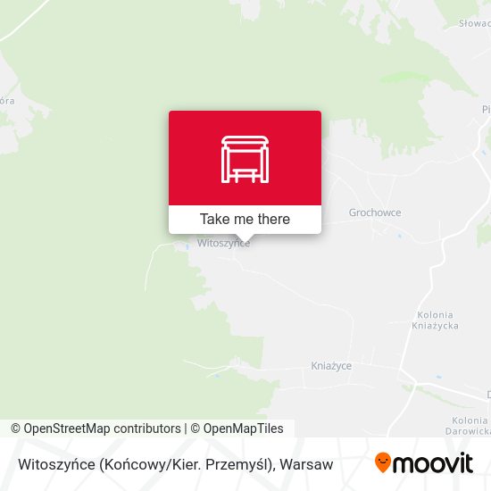 Witoszyńce (Końcowy / Kier. Przemyśl) map