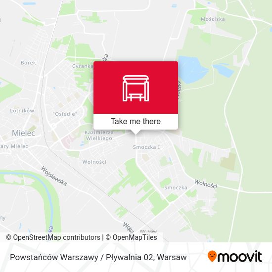 Powstańców Warszawy / Pływalnia 02 map