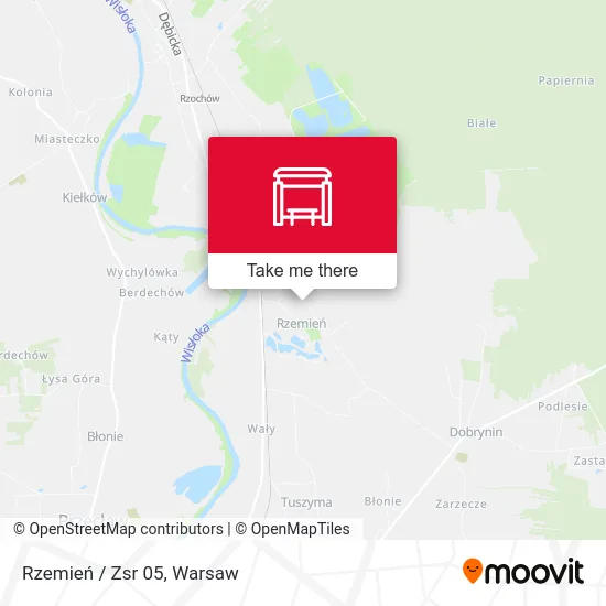 Rzemień / Zsr 05 map