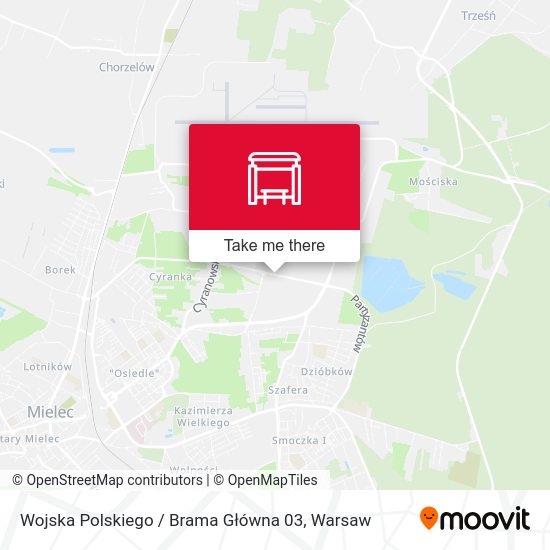 Wojska Polskiego / Brama Główna 03 map