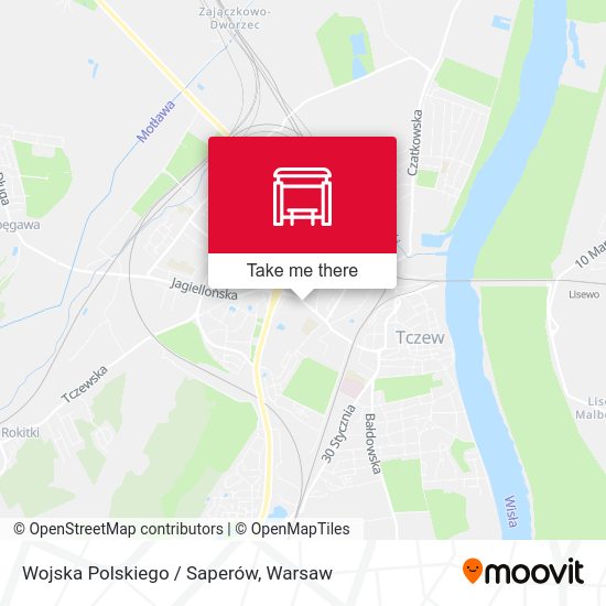 Wojska Polskiego / Saperów map