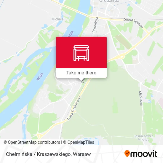 Chełmińska / Kraszewskiego map