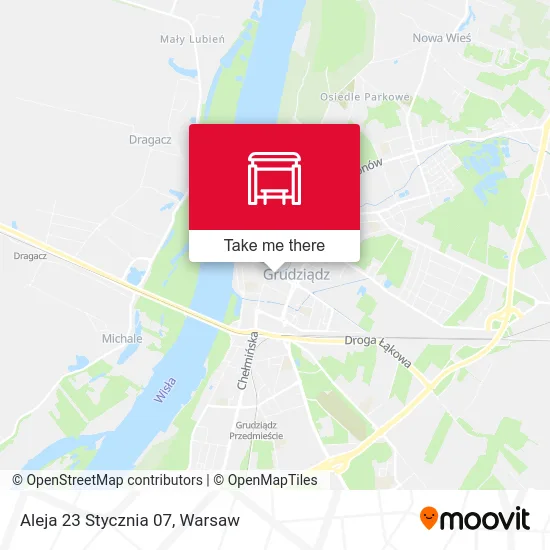 Карта Aleja 23 Stycznia 07