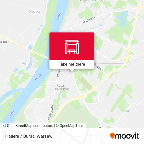 Карта Hallera / Bursa