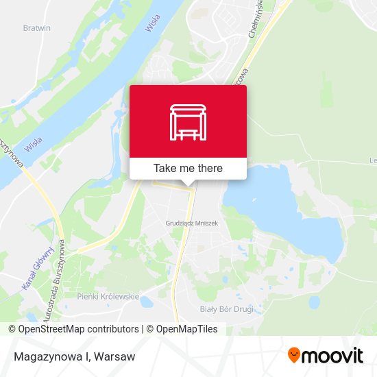 Magazynowa I map