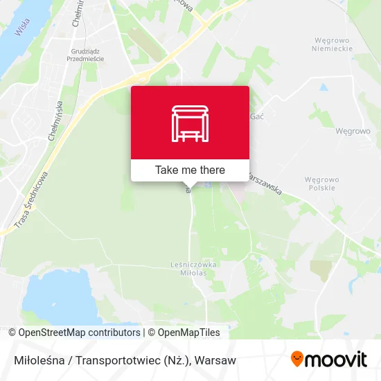 Карта Miłoleśna / Transportotwiec (Nż.)