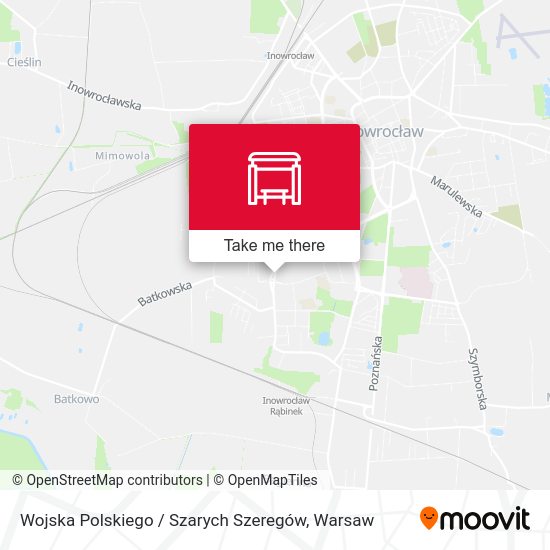 Карта Wojska Polskiego / Szarych Szeregów