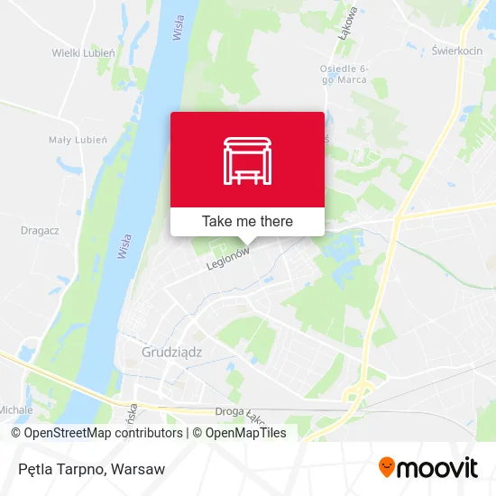 Карта Pętla Tarpno