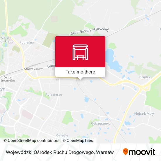 Wojewódzki Ośrodek Ruchu Drogowego map