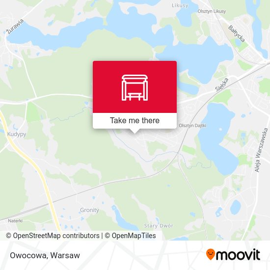 Owocowa map