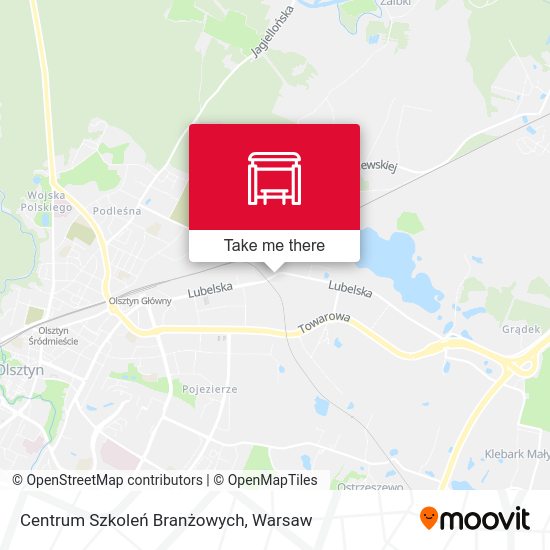 Centrum Szkoleń Branżowych map