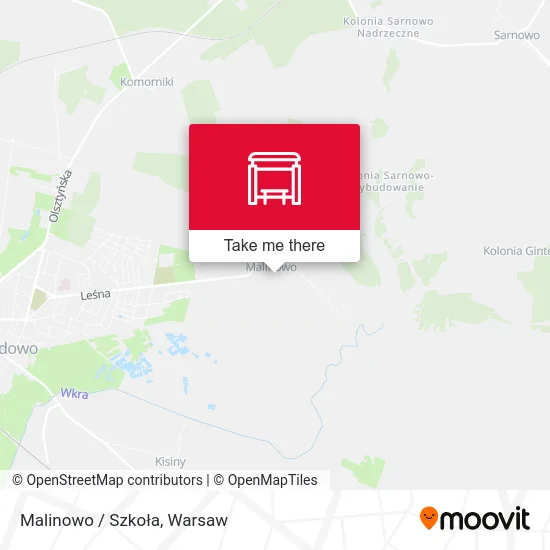 Карта Malinowo / Szkoła