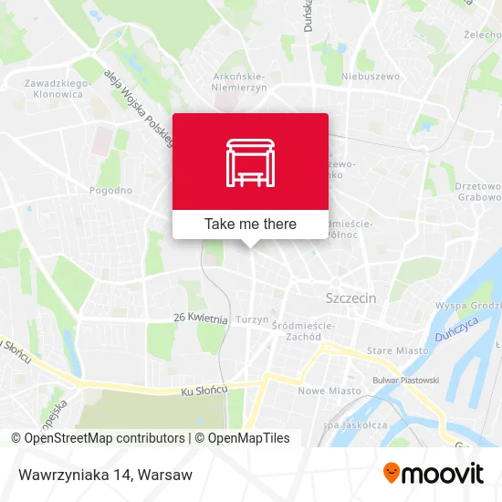 Карта Wawrzyniaka 14