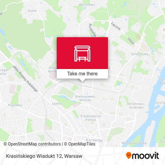 Krasińskiego Wiadukt 12 map