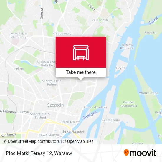 Карта Plac Matki Teresy 12