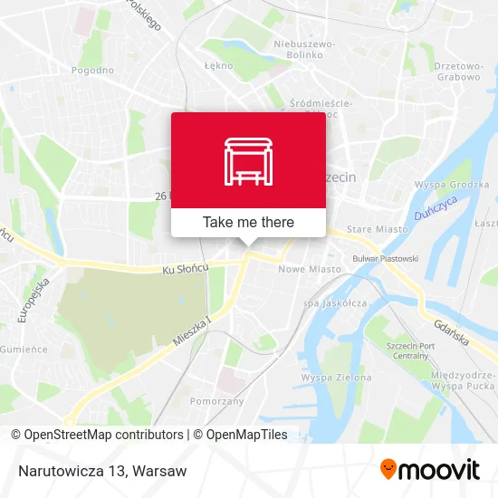 Карта Narutowicza 13