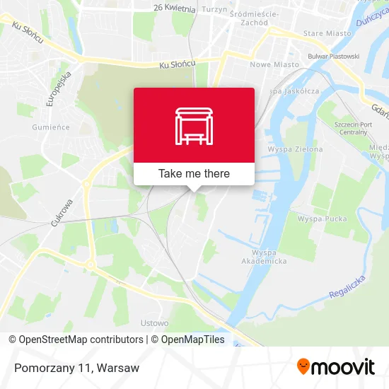 Карта Pomorzany 11