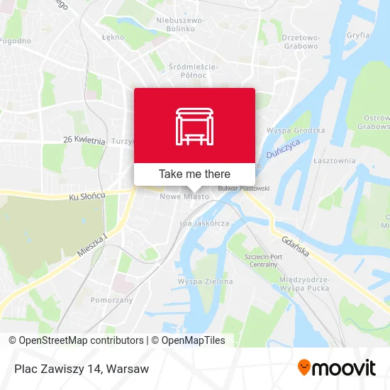 Карта Plac Zawiszy 14