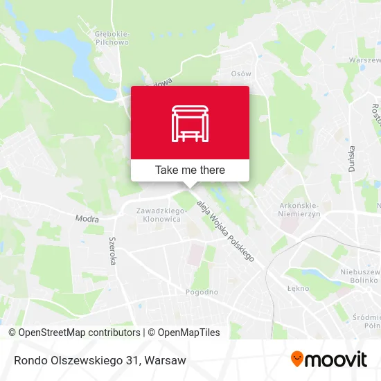 Rondo Olszewskiego 31 map