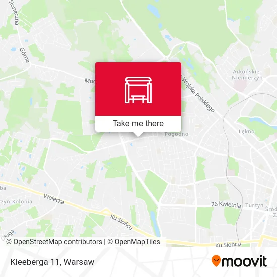 Карта Kleeberga 11