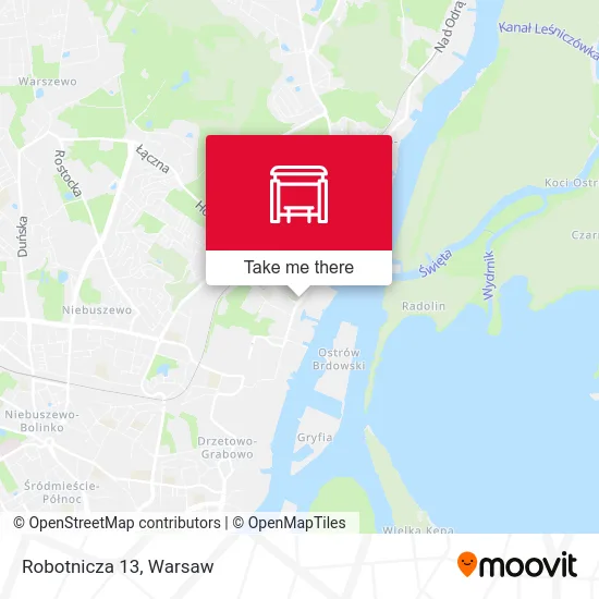 Карта Robotnicza 13