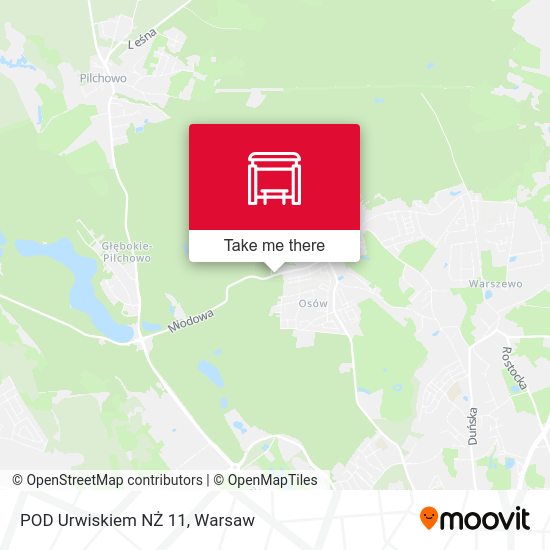 POD Urwiskiem NŻ 11 map