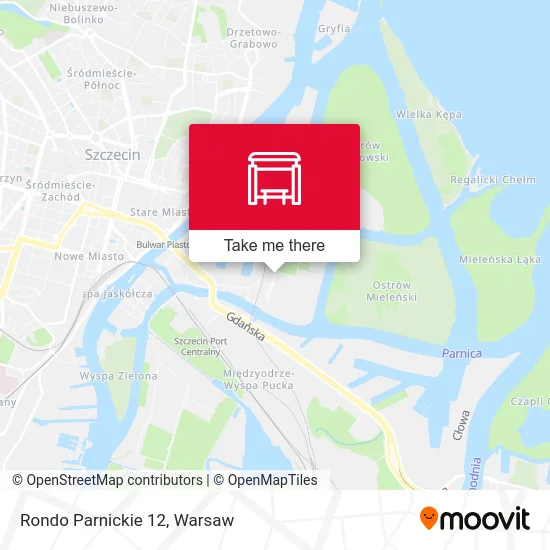 Rondo Parnickie 12 map