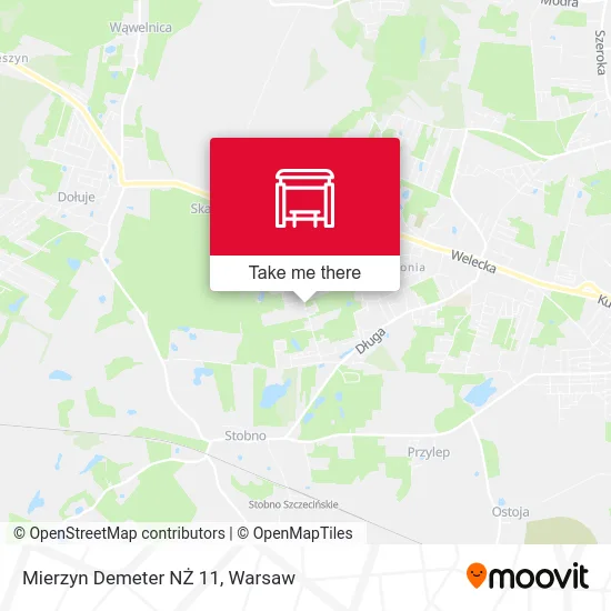 Карта Mierzyn Demeter NŻ 11