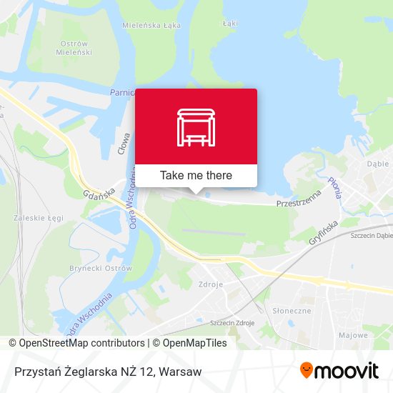 Przystań Żeglarska NŻ 12 map