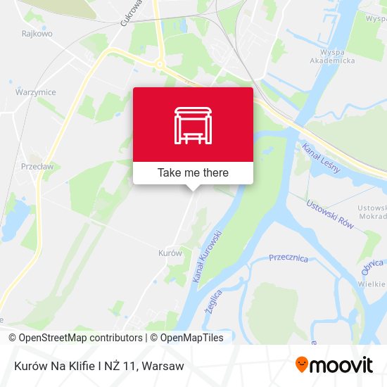 Kurów Na Klifie I NŻ 11 map