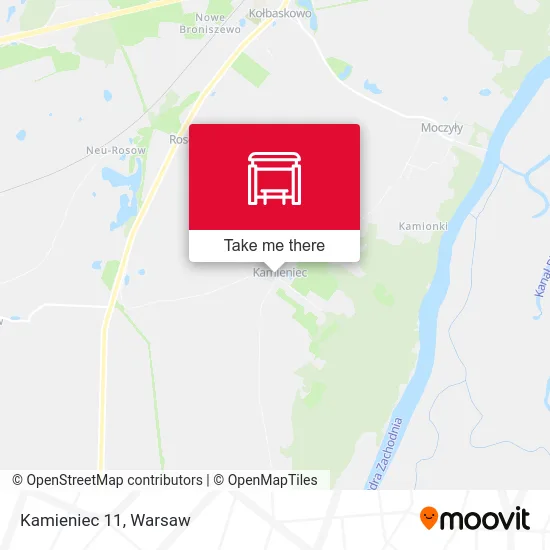 Карта Kamieniec 11