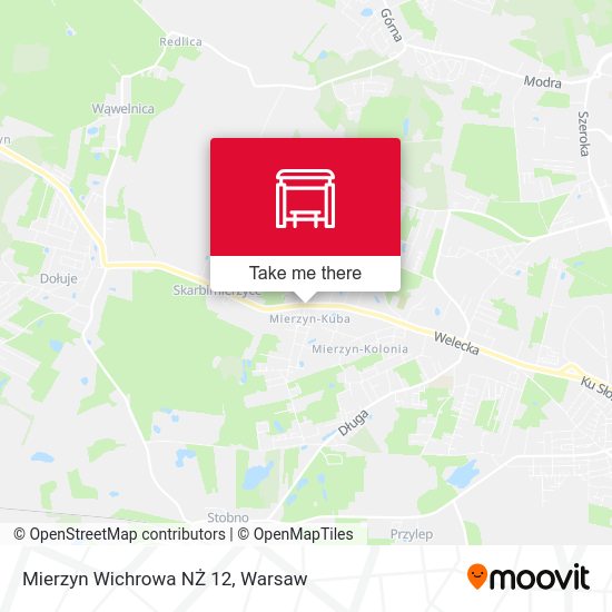 Mierzyn Wichrowa NŻ 12 map